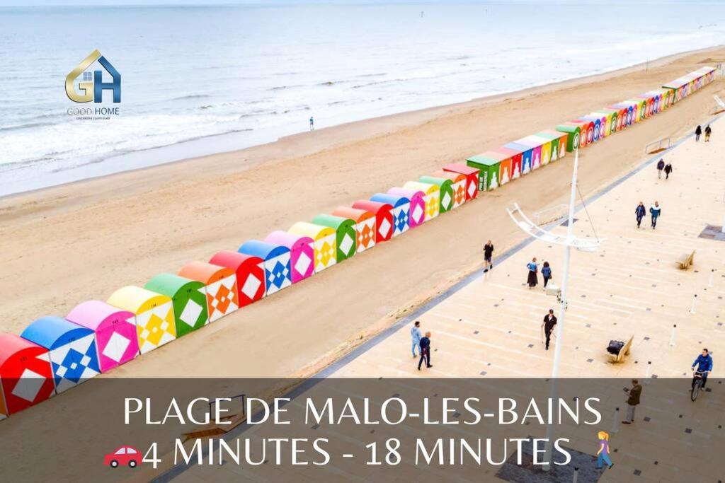 *l'ecrin De Ronsard*plage & Centre-ville * Dunkirk